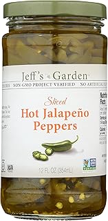 Jeff'S Garden, Peppers Jalapeno Hot Sliced, 12 Fl Oz