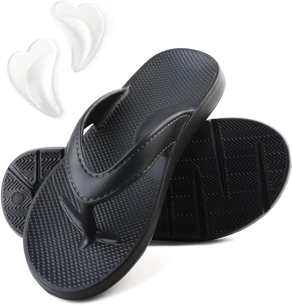 Vinlas Womens Flip Flops - Arch Support for Comfort