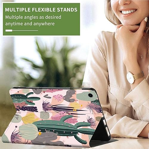 Vista 145 de Funda para Kindle de 6 pulgadas (11.ª generación, versión 2024/2022) delgada de piel sintética, ajustable, multiángulo, Smart Shell con función