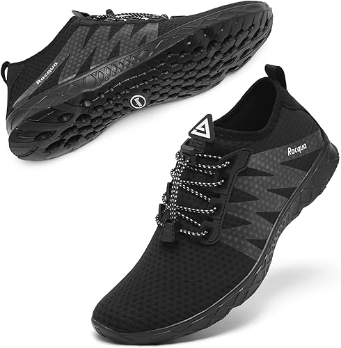 Vista 2 de Racqua Zapatos de agua de malla transpirable para mujeres y hombres