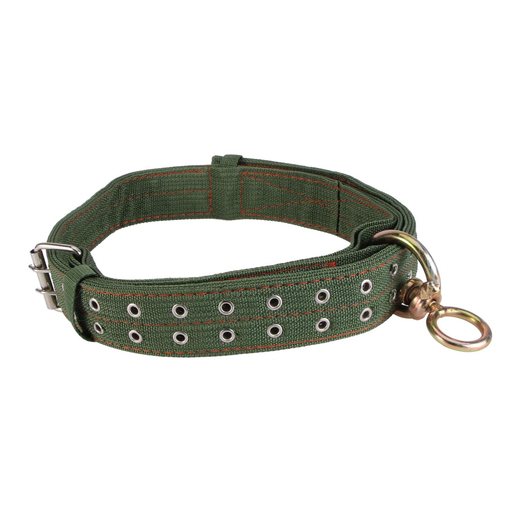 Collar para Ovejas y Caballos de Lona Verde, Resistente y Confiable, No Lastima el Cuello del Ganado, Adecuado para Manejo y Alimentación en Granjas