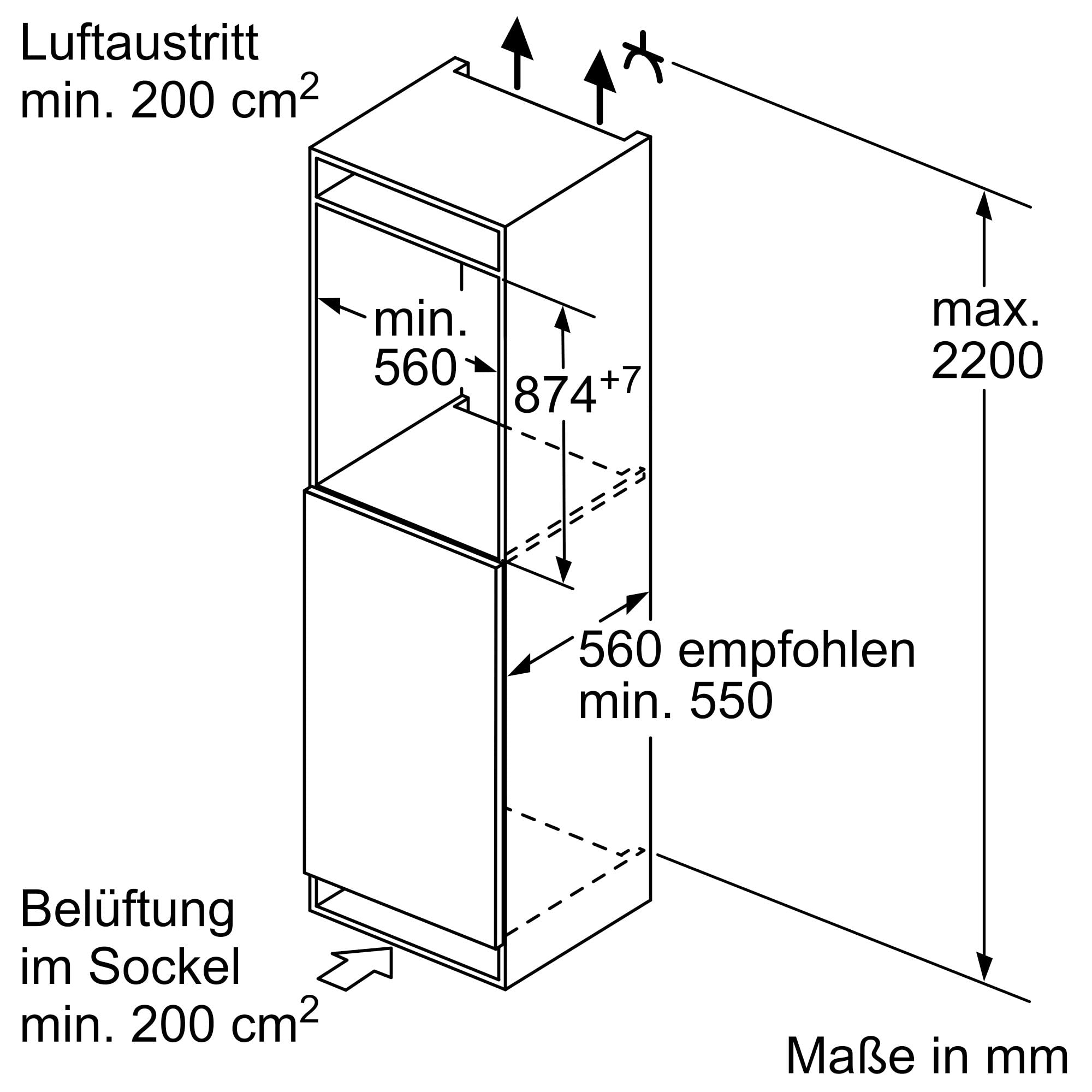 Bosch Bosc Kühlschr KIL22VFE0 Serie 4 E