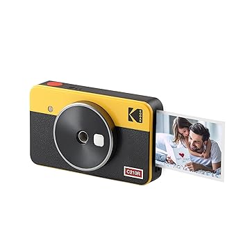 Kodak Mini Shot 2 Retro Portable Wireless Instant Camera & Photo Printer Yellow