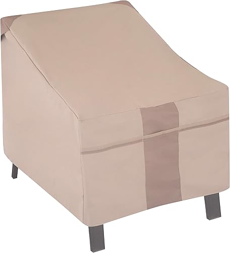 Modern Leisure Monterey Funda para silla de patio, tela resistente a la intemperie, protección de muebles de exterior, perfecta para terraza y