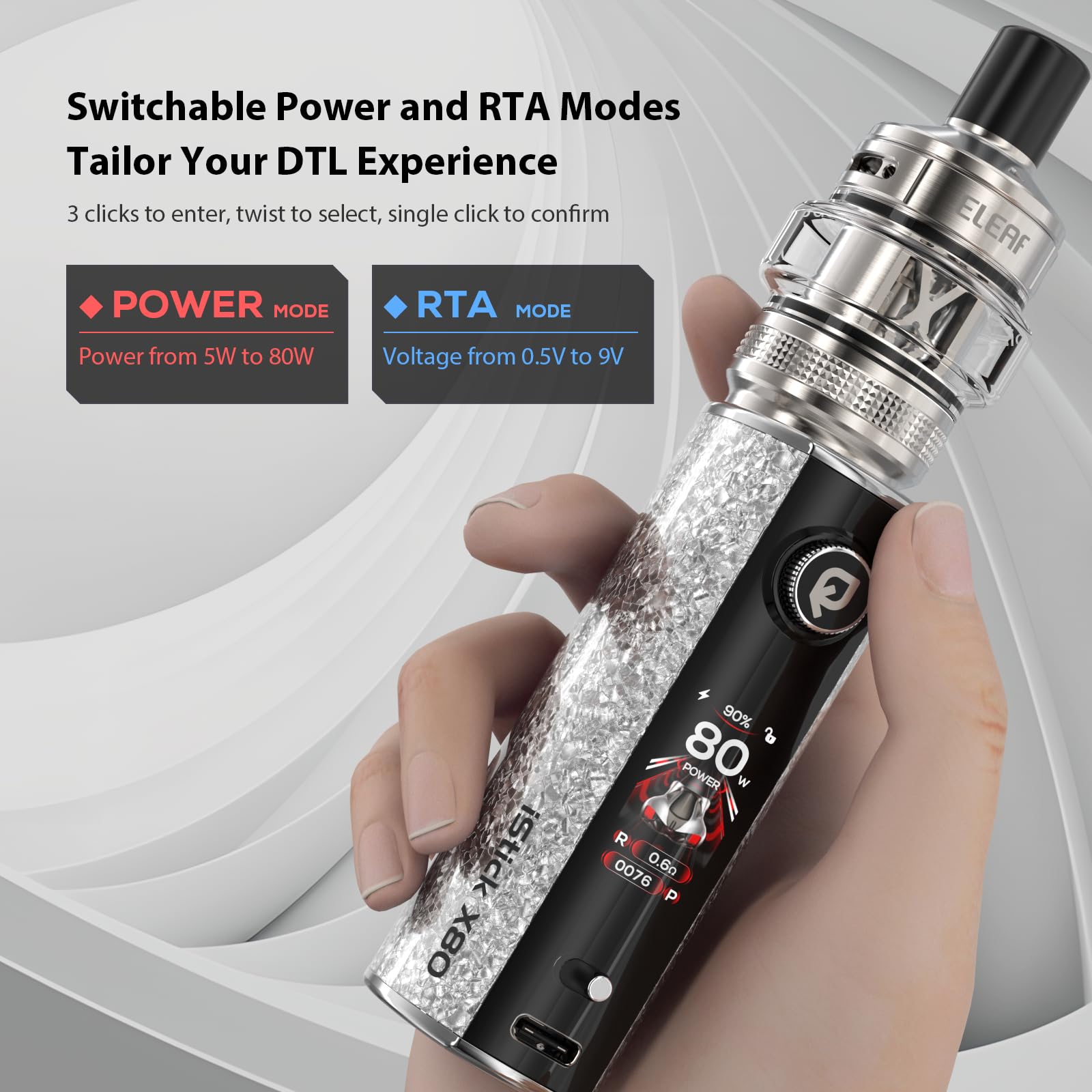 ELEAF iStick XC100 Kit 100W Cigarette lectronique with MELO X 5ml Tank Dual Mesh EC Coils sans Nicotine sans Tobac Argent : Amazon.fr: High-Tech ELEAF iStick XC100 Kit 100W Cigarette lectronique with MELO X 5ml Tank Dual Mesh EC Coils sans Nicotine sans Tobac Argent : Amazon.fr: High-Tech
