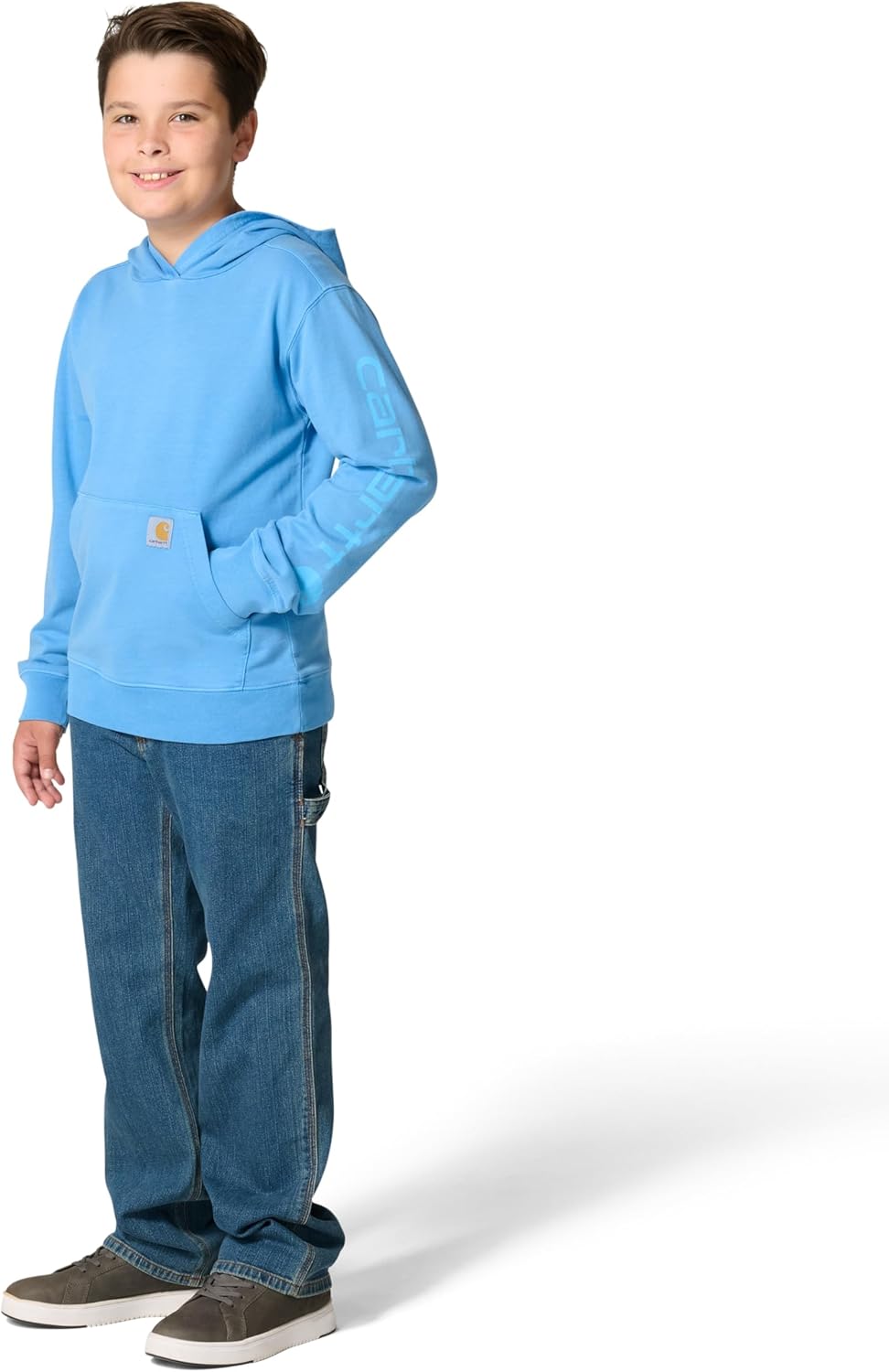 Carhartt Unisex Long Sleeve Re-Engineered Garment Dye Sweatshirt - Image 5