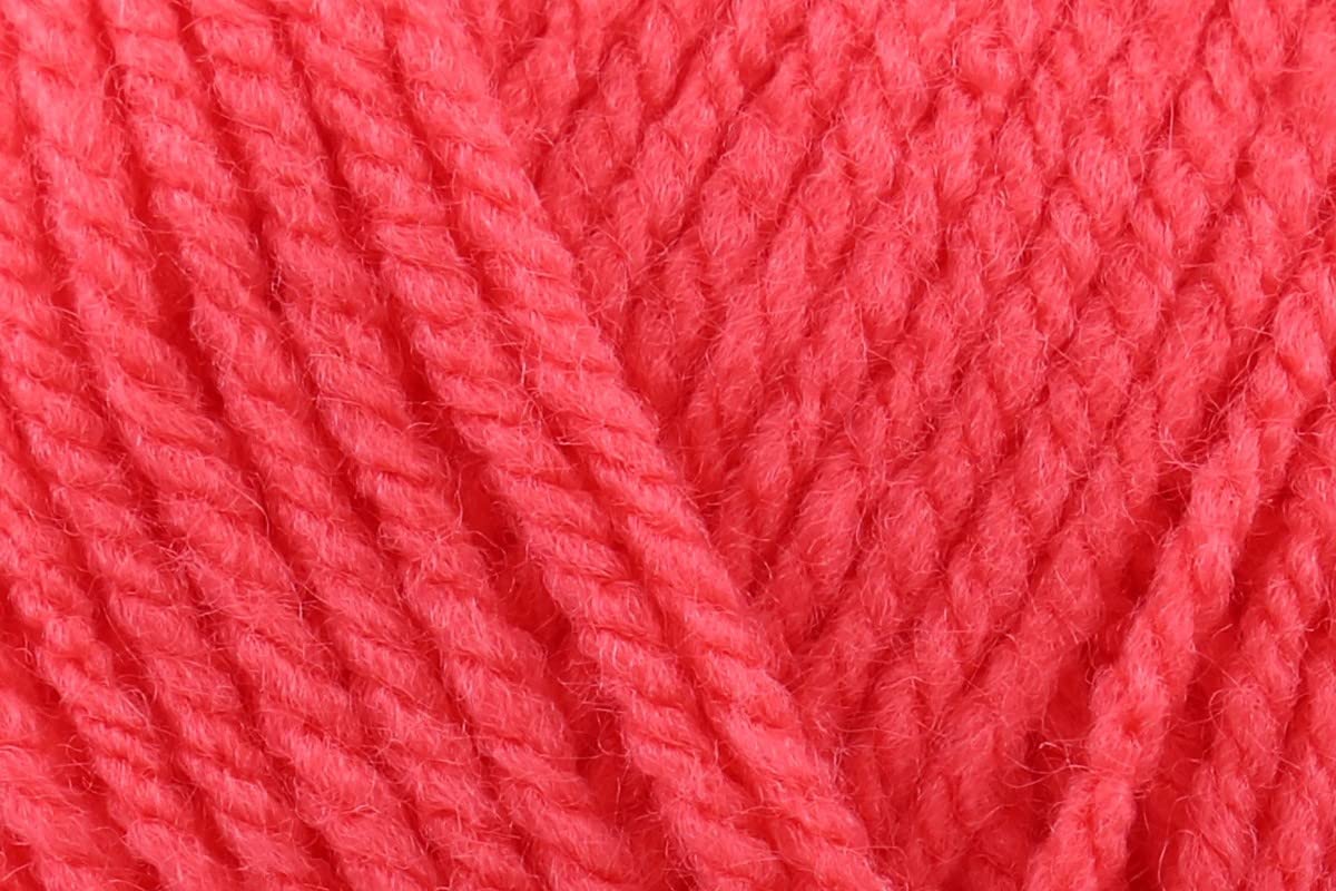 Sirdar Hayfield Bonus DK Crochet Yarn, 100% Acrylic Double Knitting Wool for Toys Jumpers & Sweaters - 100g Ball - Bright Coral (578) - Single (1 Ball) โ image 1