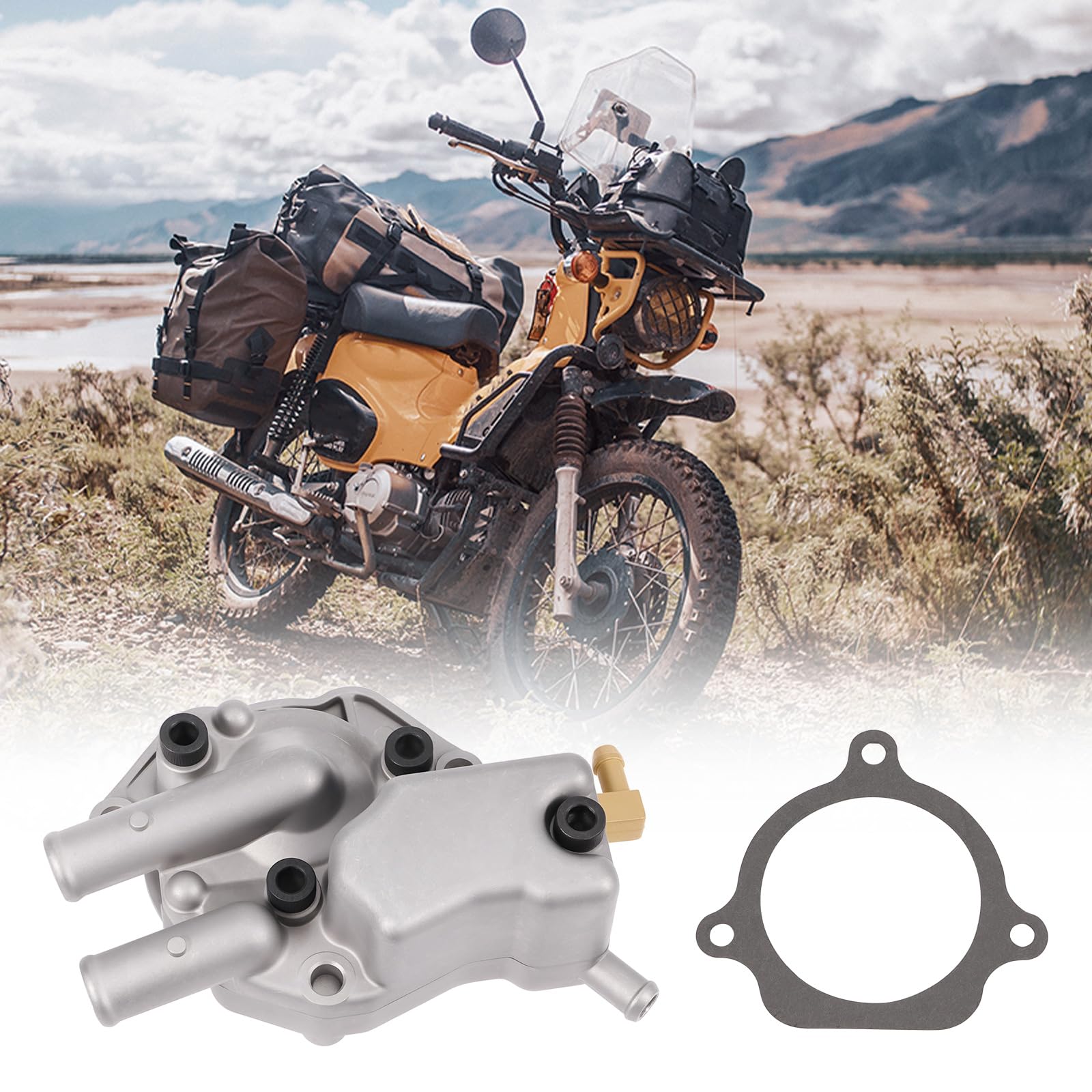 Amazon | Sarasara ウォーターポンプ ガスケット付 ヤマハ車用 ビーノ