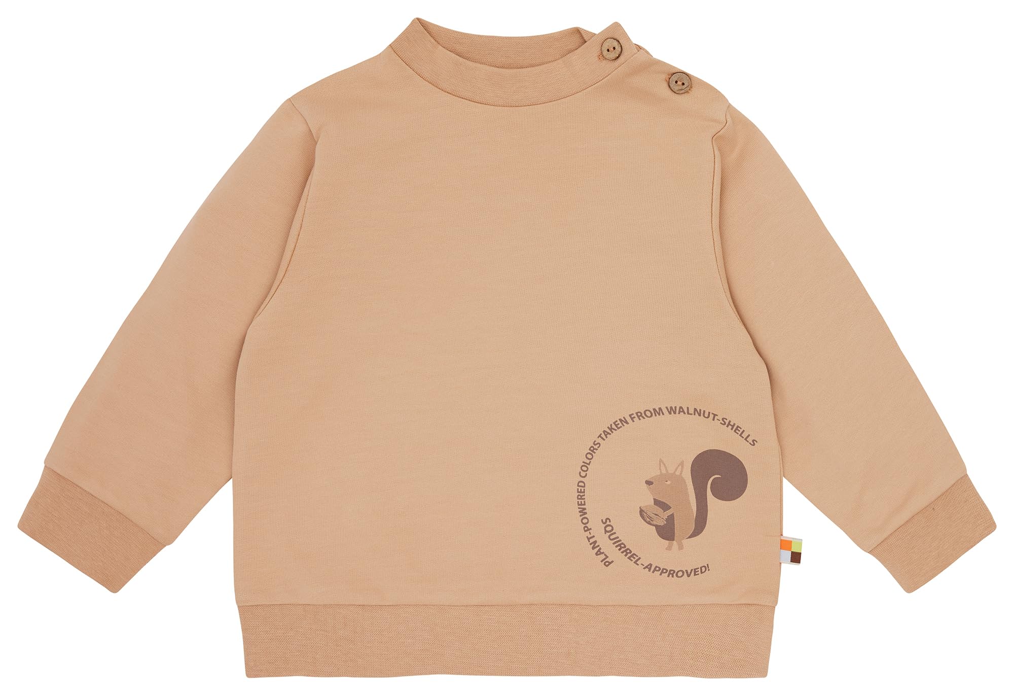 loud + proud Unisex Kinder Mit Pflanzenfarben Gefärbt, GOTS Zertifiziert Sweatshirt