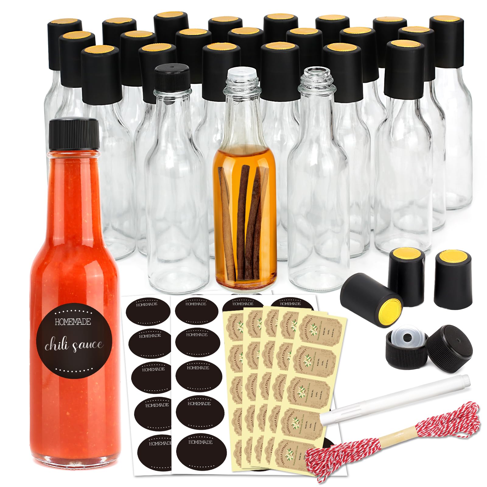 GMISUN Hot Sauce Bottles