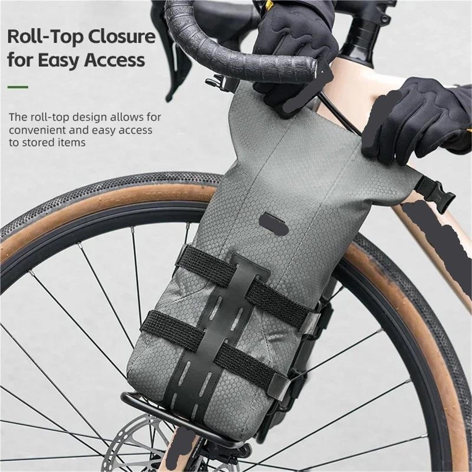 Gabeltaschen Fahrrad Fahrrad-Vorderradgabel mit 2,7 l Fassungsvermögen