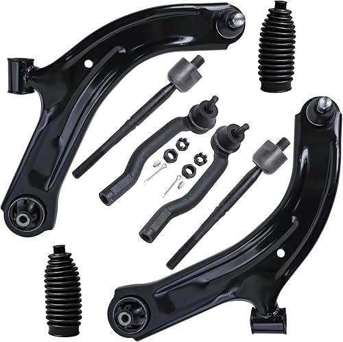 Miniatura 1624 de Detroit Axle - Kit de brazos de control de extremo delantero RWD para Dodge Ram 03-06 2500 3500, 2 brazos de control superior con rótula 2 varillas