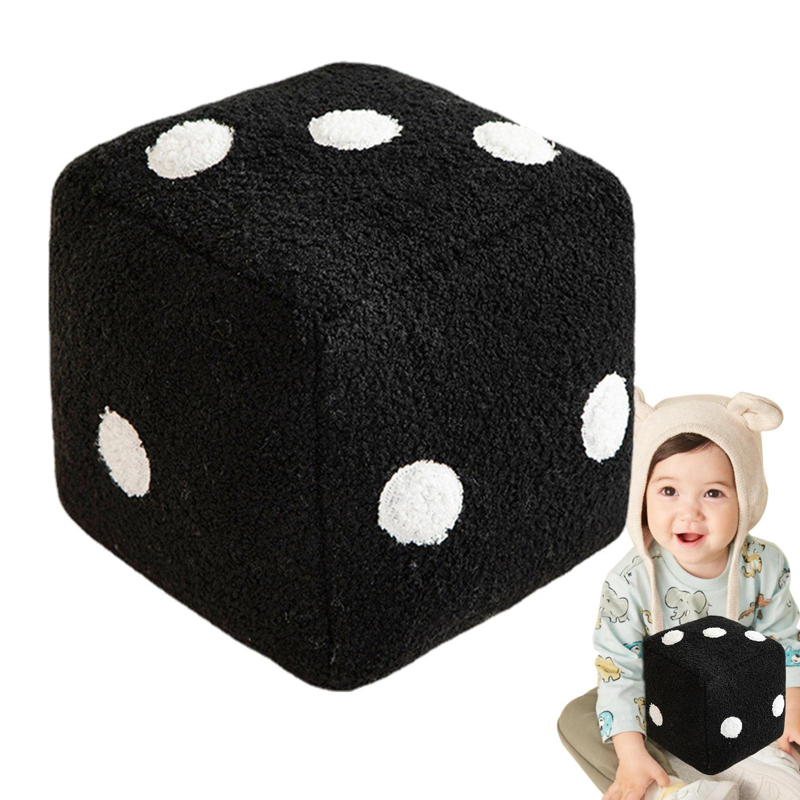 Rianpesn Dice for Car | Plush Dice Cube Cushion,Decorative Game Dice, Cuddly Pillow Favors, Sofa, Car, Bedroom, Living Room Decor