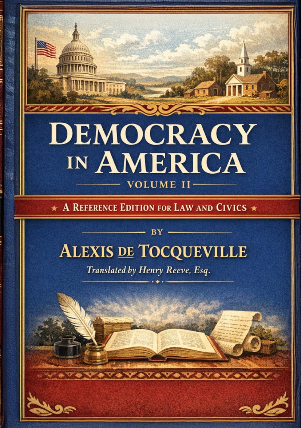 Democracy In America - Volume II: A Reference Edition for Law and Civics