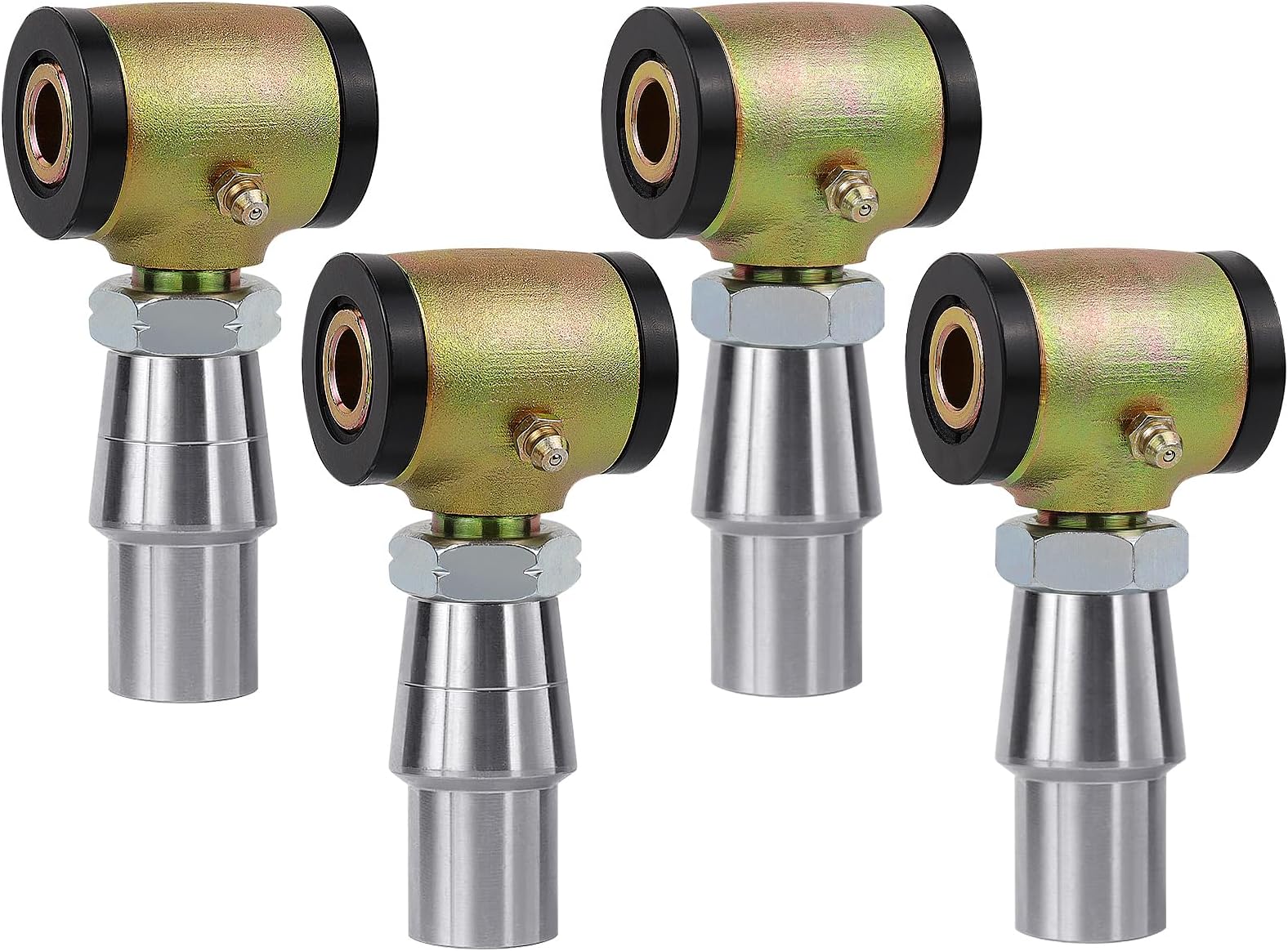 3/4" .750" Threaded Bushing Kit for 4-Link Suspension or Replace Worn Out Rod Ends and Suspension Bushings,Adjustable Chromoly Polyurethane Bushing Includes Right and Left Hand Thread Bushings-2Set