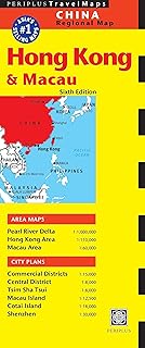 Hong Kong & Macau Travel Map Sixth Edition