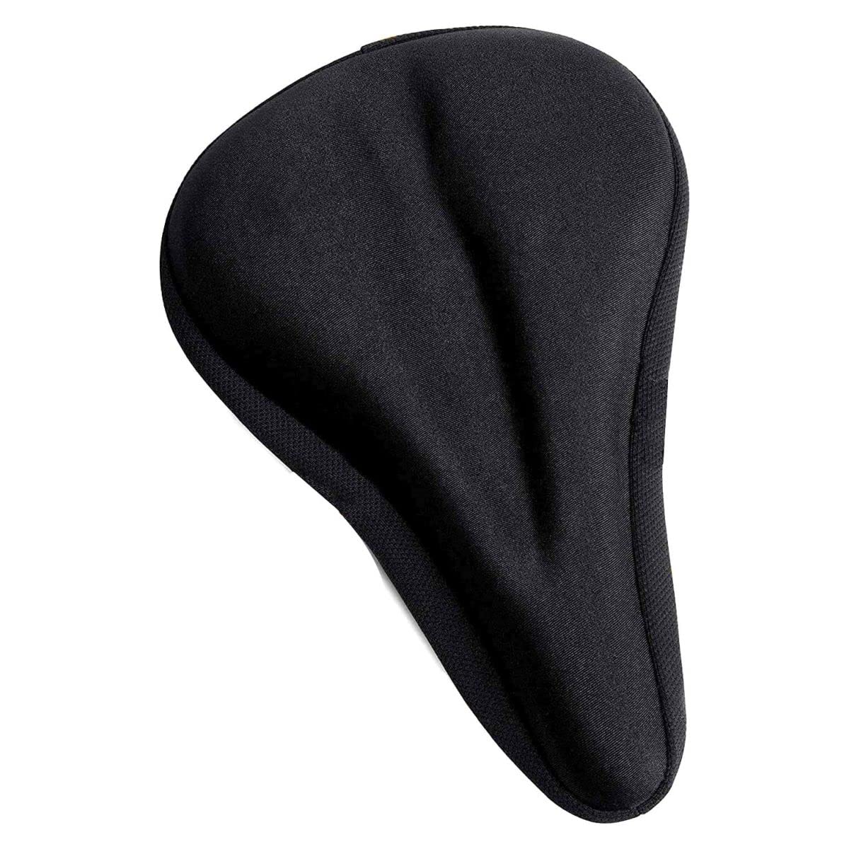 Frackson Comfortable Silicone Gel Soft Cushion Bicycle Seat Saddle Cover (Black) (B095SYSR97) Amazon Price History, Amazon Price Tracker