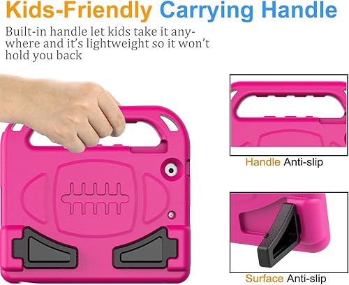 Miniatura 4 de BMOUO Funda para iPad Mini 1 2 3, iPad Mini 123 para niños, protector de pantalla integrado, a prueba de golpes, ligera, funda rígida para iPad Mini