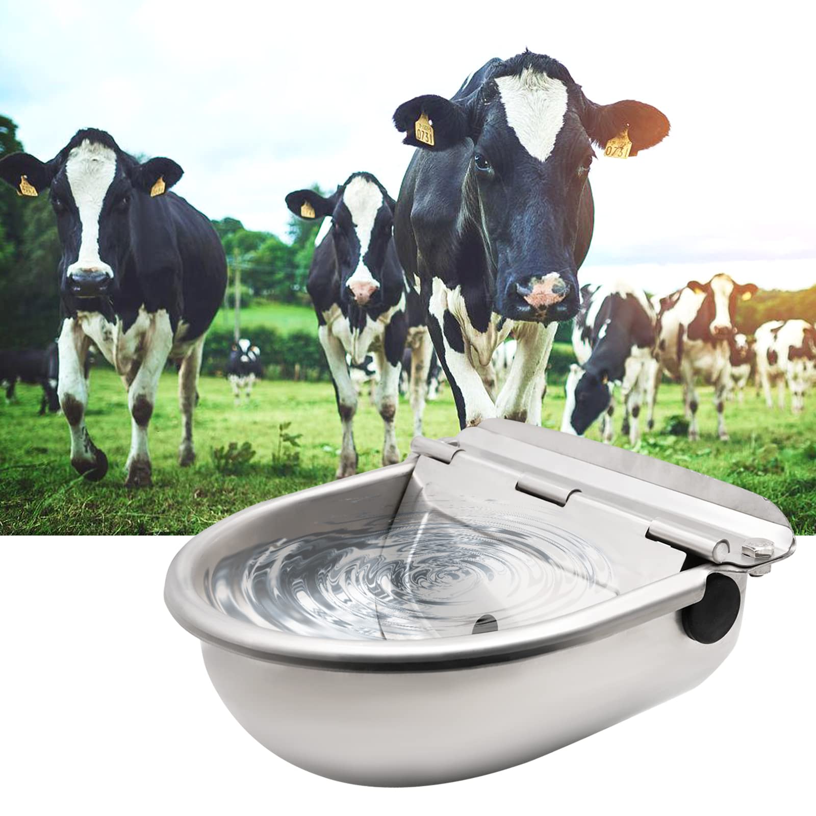 Abbeveratoio Automatico Per Animali In Acciaio Inossidabile - Per Bovini, Capre, Pecore E Cavalli - Foto 7