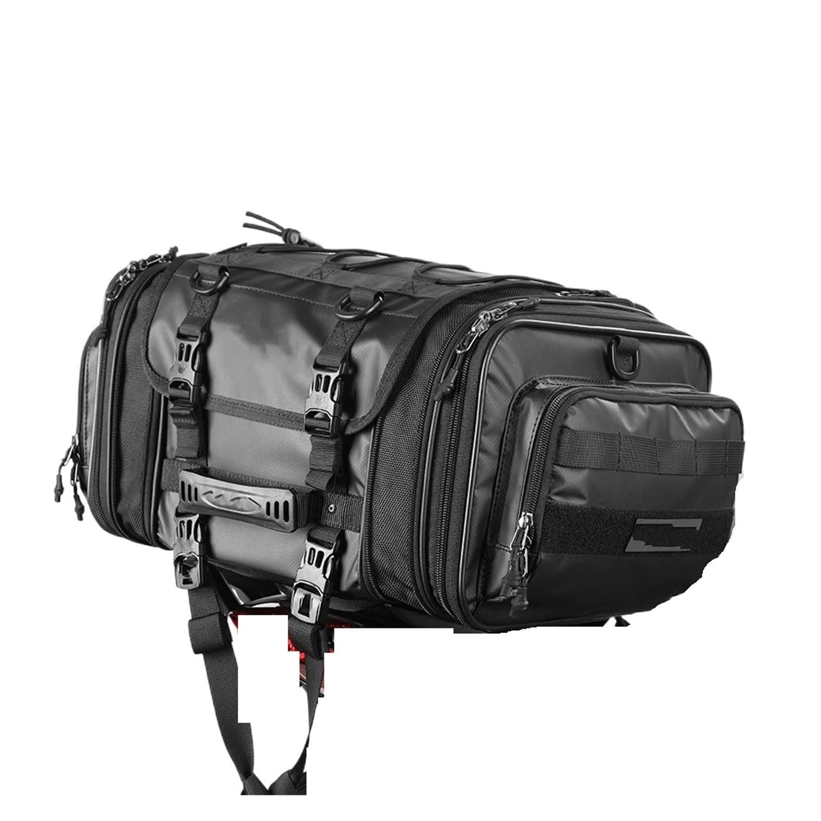 Top Case Motos Bolsa Asiento Trasero para Motocicleta Alforja Trasera Impermeable 19L-26L Protector Lluvia Equipaje Gran Capacidad Bolsa De Moto