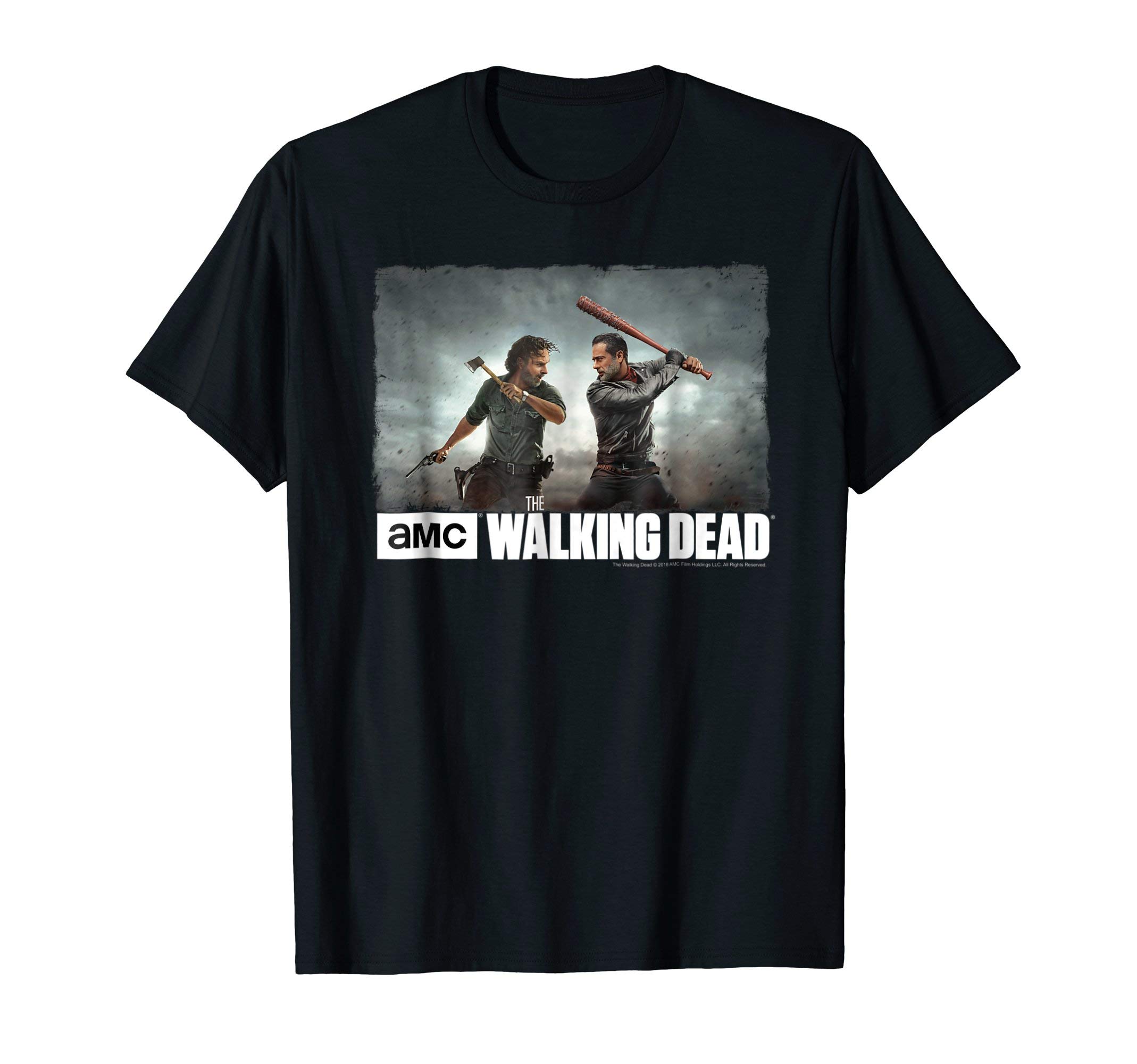 The Walking DeadRick & Negan Face Off T-ShirtOEKO-TEX STANDARD 100