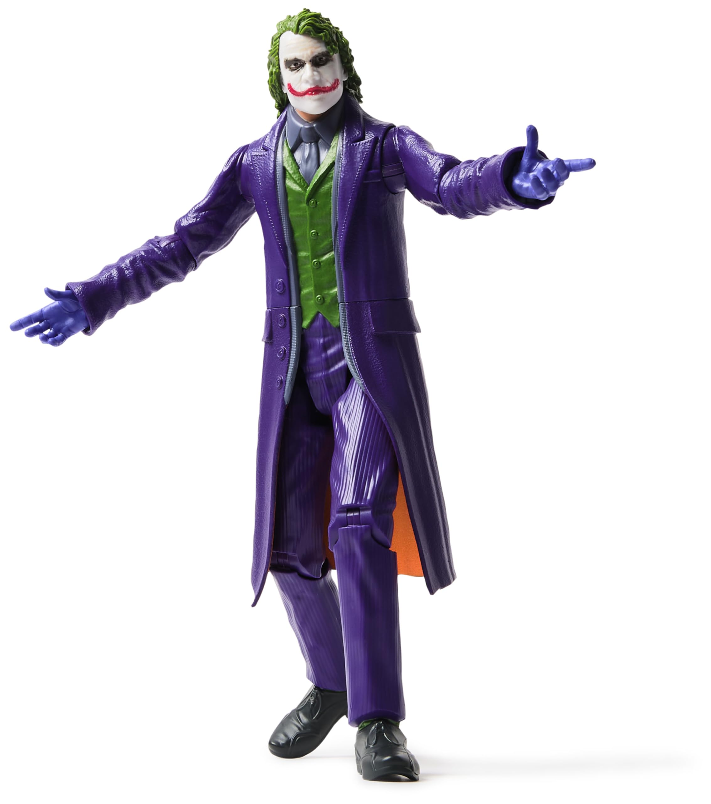 Batman - DC Comics - Figura Joker El Caballero Oscuro, Coleccionable 85º Aniversario, Figura de Acción de 30 cm - 6071116 - Juguete Niños 3 Años + - Regalo Niño 3 Años +