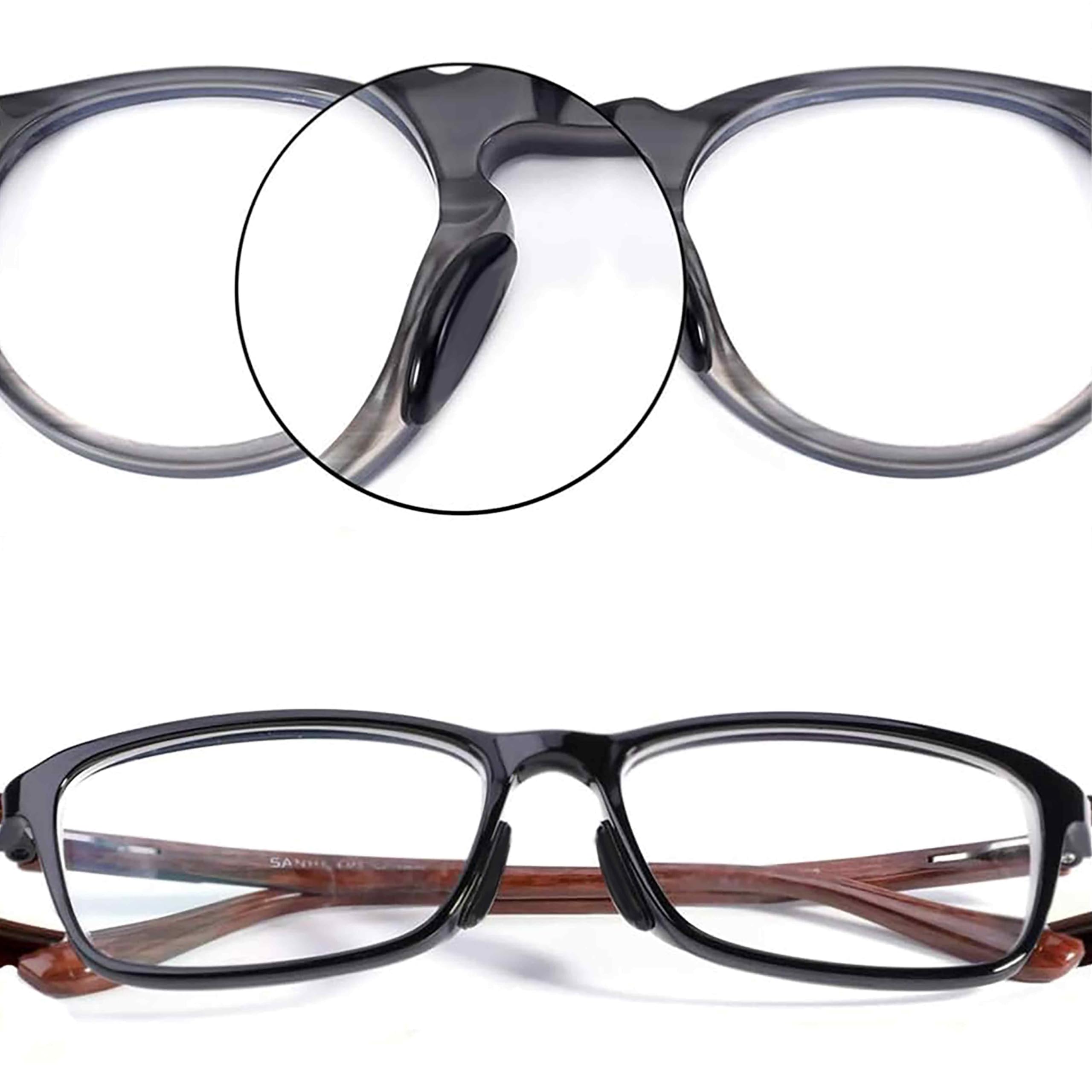 Naselli Per Occhiali Silicone 20 Pezzi Naselli Per Occhiali In