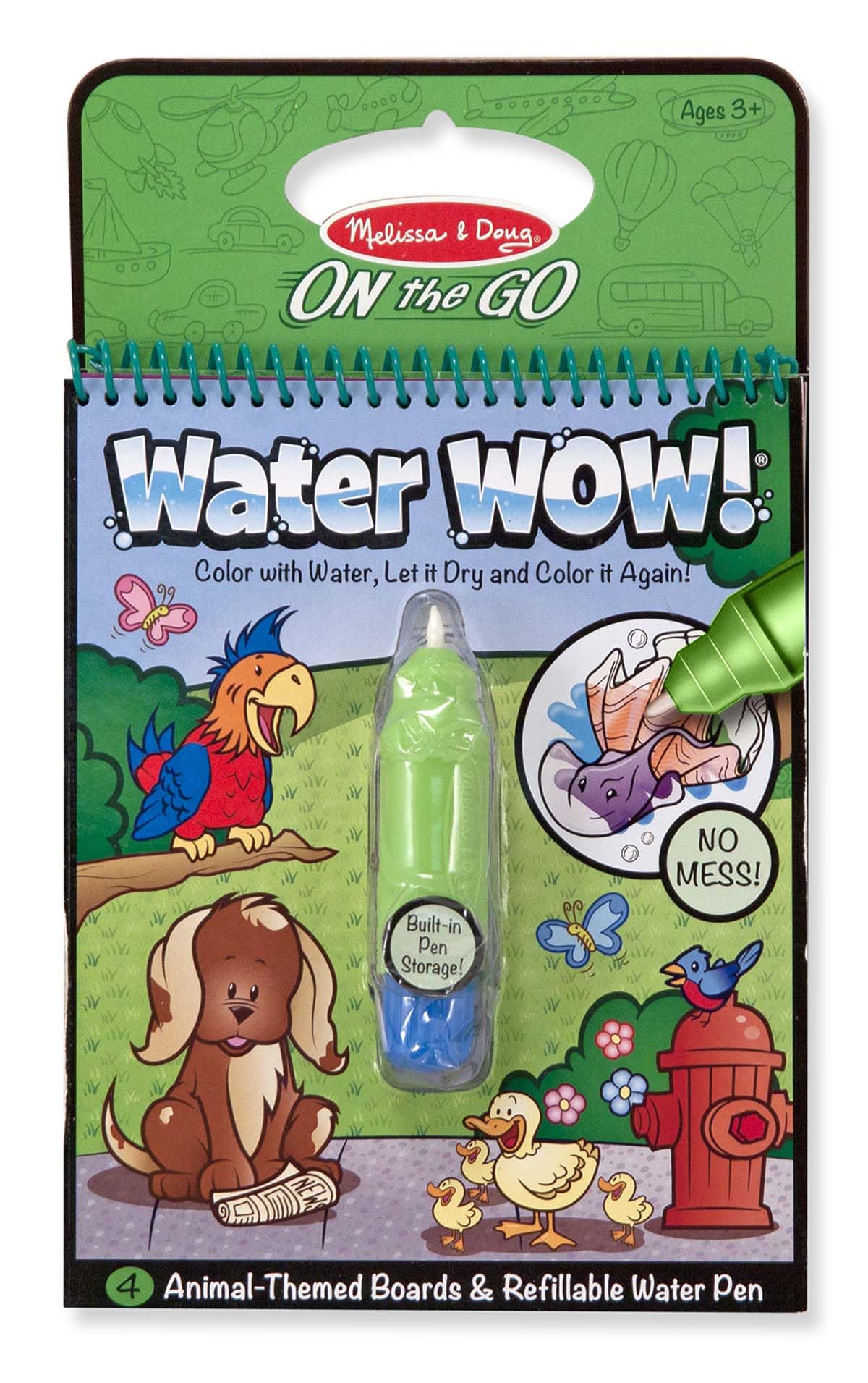 Melissa & Doug Animals Water Reveal Pad