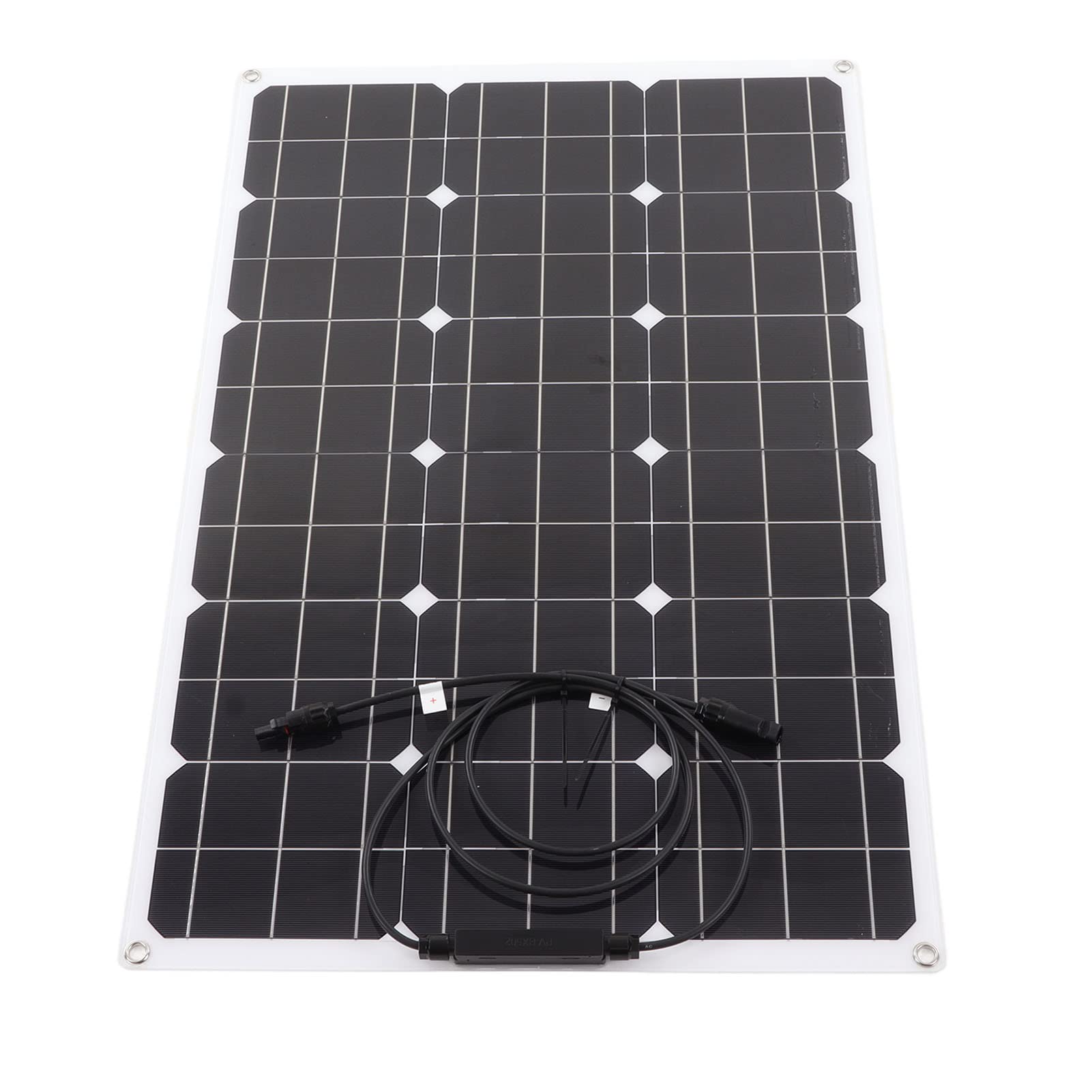 Panel Solar Flexible, Panel de Cargador Solar Monocristalino de