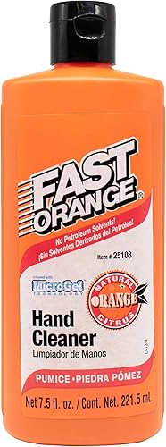 Miniatura 9 de Fast Orange Permatex 25219 - Limpiador de manos con bomba, 1 galón (paquete de 2)