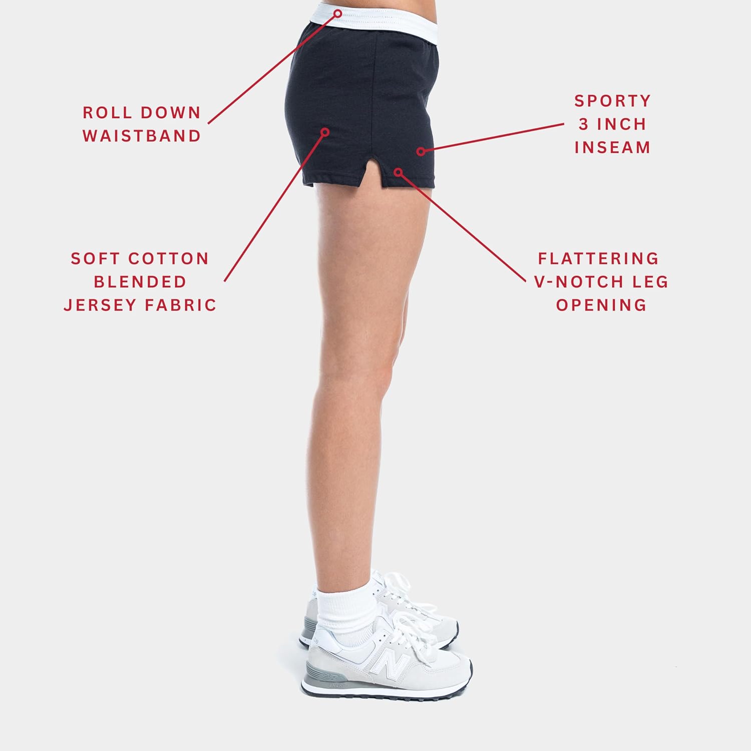 Soffe Athletic Cheer Shorts - Image 4