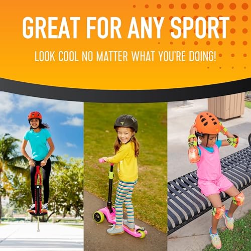 Miniatura 3 de Flybar Casco para niños casco ajustable duradero para bicicleta, monopatín, scooter y actividades BMX, de 3 a 14 años