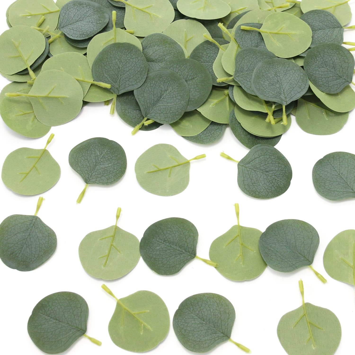Namzi 500Pcs Bulk Eucalyptus Leaves Decor, Eucalyptus Centerpieces for Tables
