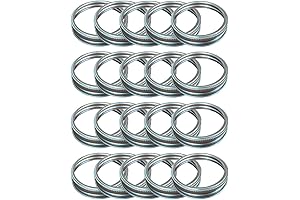 Regular Mouth Mason Jar Rings for Leakproof Canning