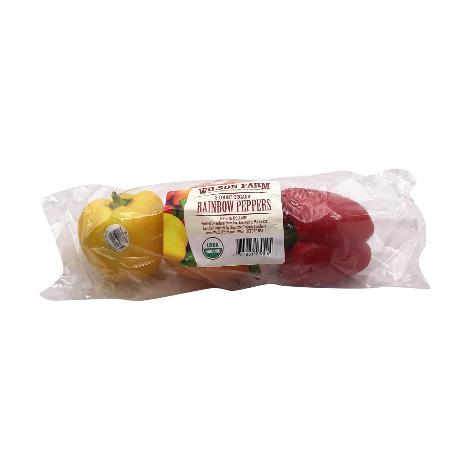 Organic Rainbow Pepper Bag, 3 Count image 2