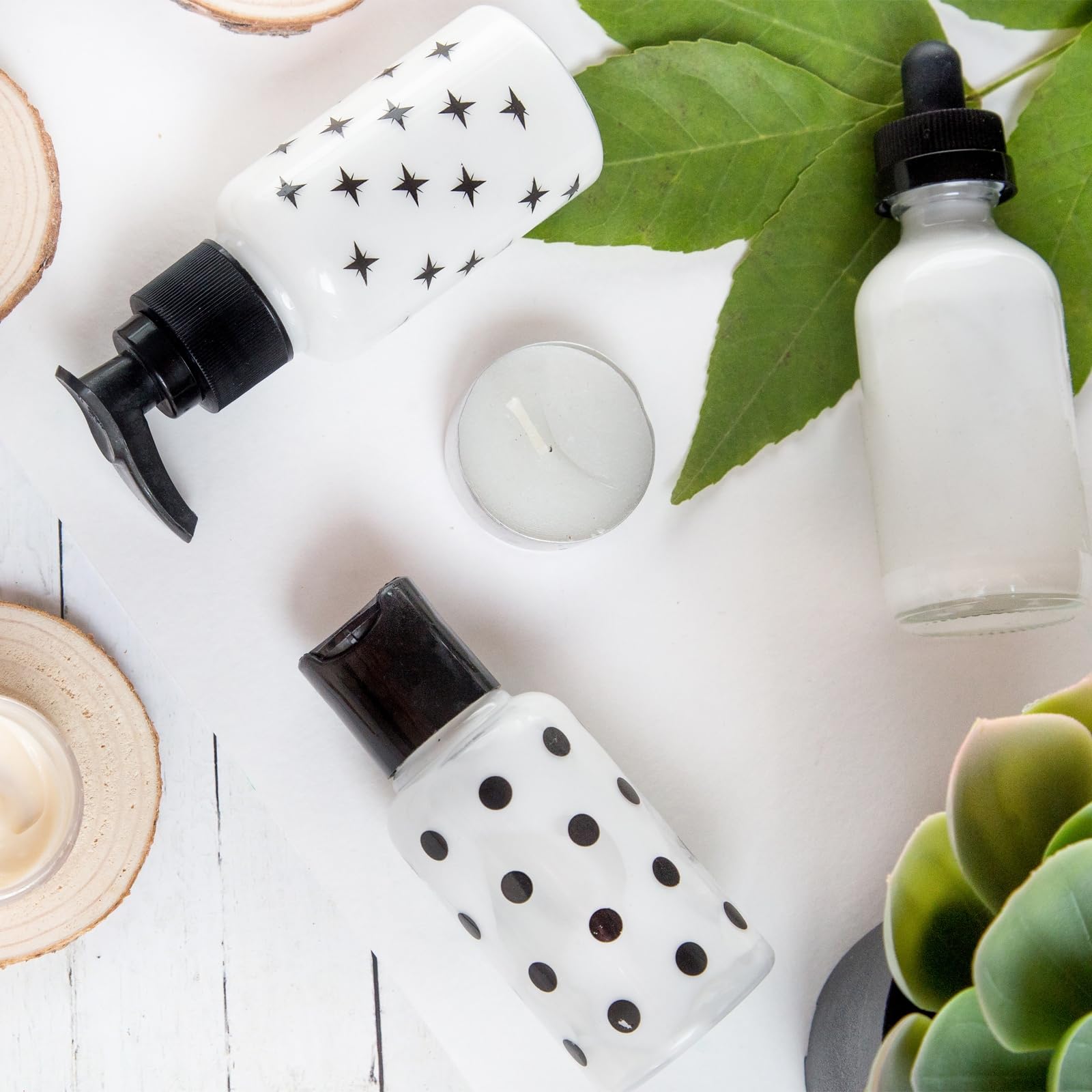 Amazon｜uxcell ディスクトップキャップ PPプラスチック 24/410 交換用