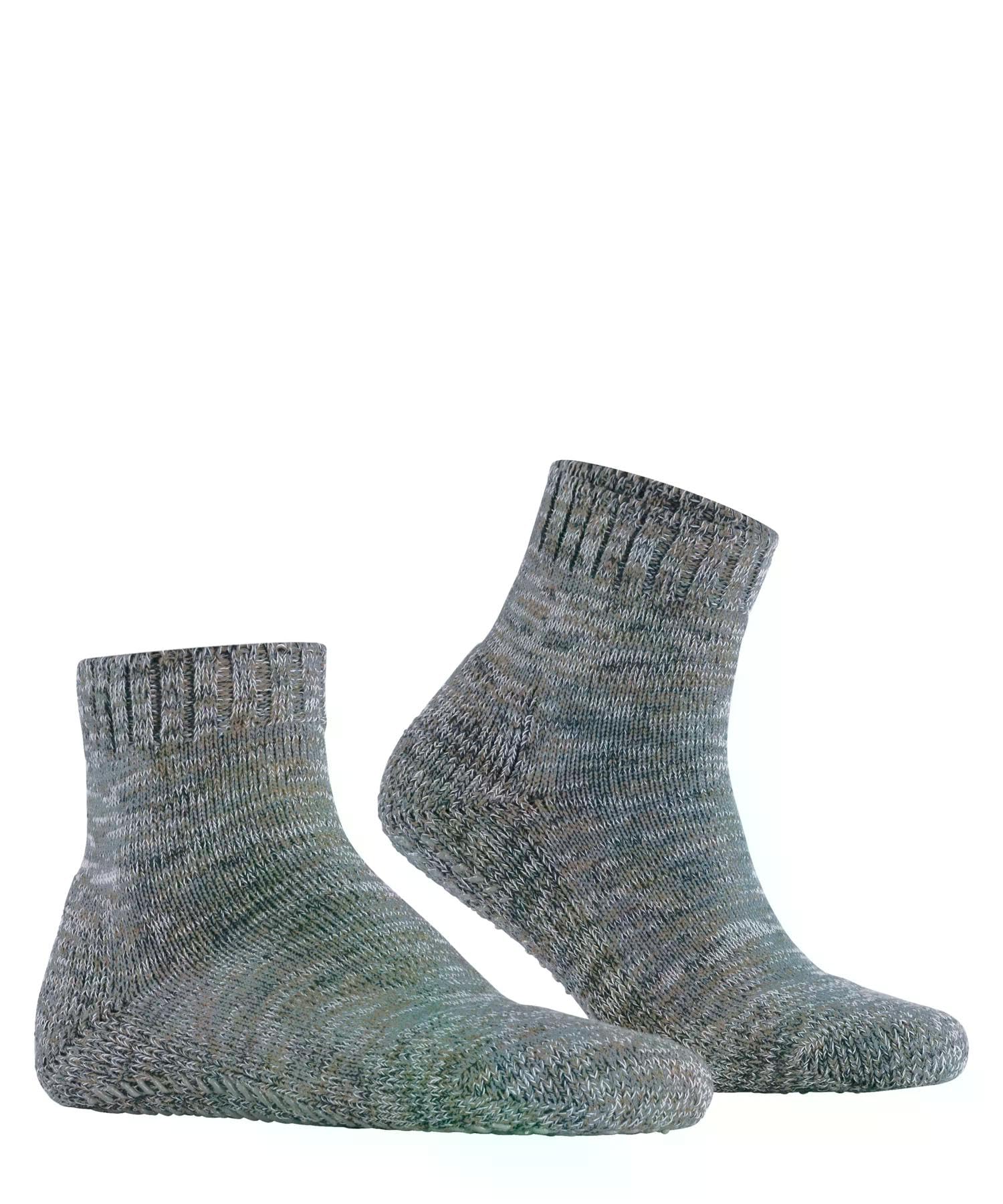 FALKE Herren Cotton Grip Stoppersocken atmungsaktive Baumwolle rutschhemmende Noppen auf der Sohle Hüttensocken warm weich bequem Home Office 1 Paar