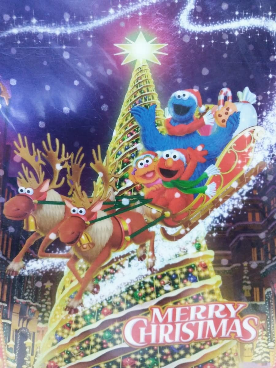 Amazon.co.jp: USJ 下敷き セサミストリート MERRY CHRISTMAS 1 日本製