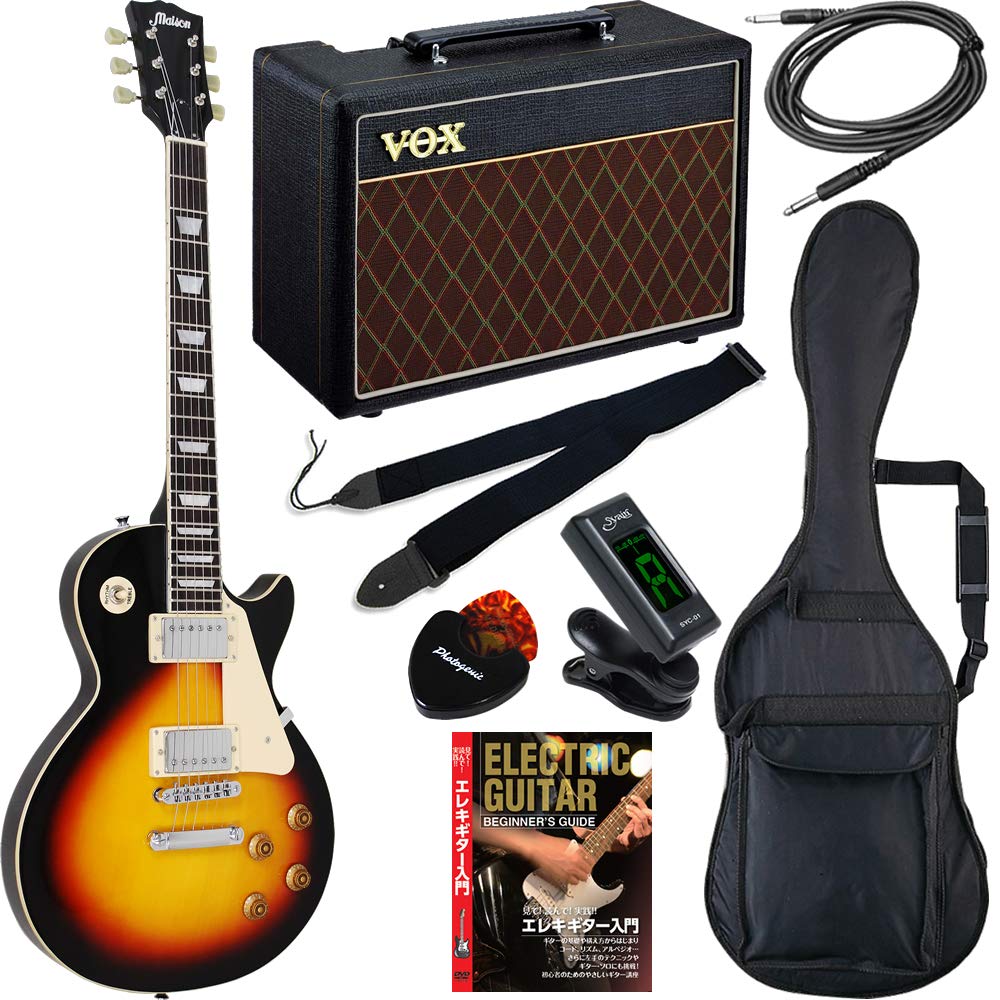 Amazon.co.jp: Maison Mason Electric Guitar, Les Paul Type