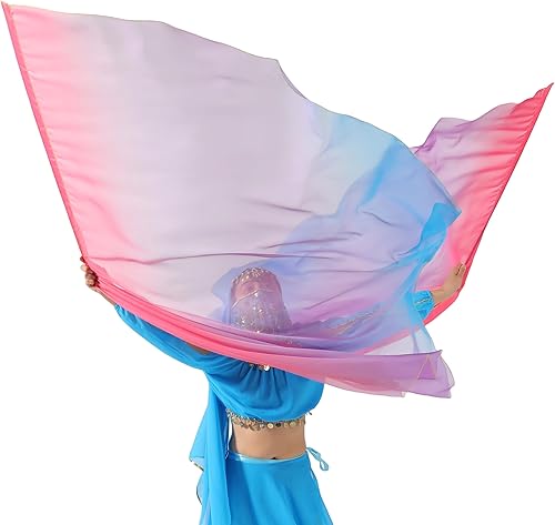 Miniatura 5 de MUNAFIE Juego de banderas de adoración (2 banderas+2 varillas + 1 bolsa de almacenamiento) para banderas de iglesia de danza para la adoración,