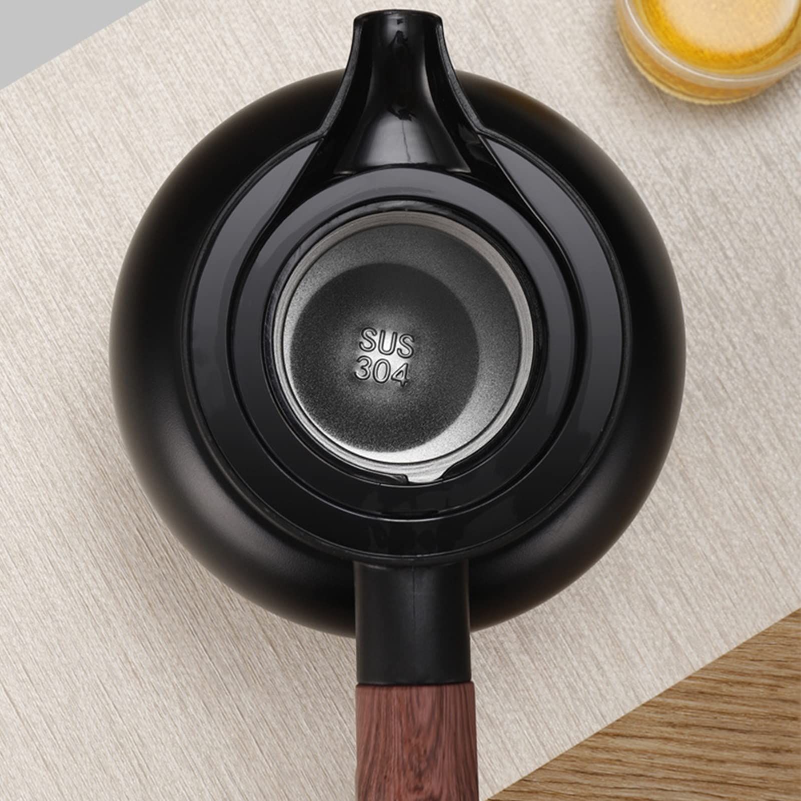 Thermoskanne Kaffeekannen Mit Teefilter, Isolierkanne Edelstahl Vakuum Isolations, Mit Einfachem Sicherheitsdruckknopf, Rutschfester Boden, Für Zuhause, Hotel, Büro (Rot,1.2L)
