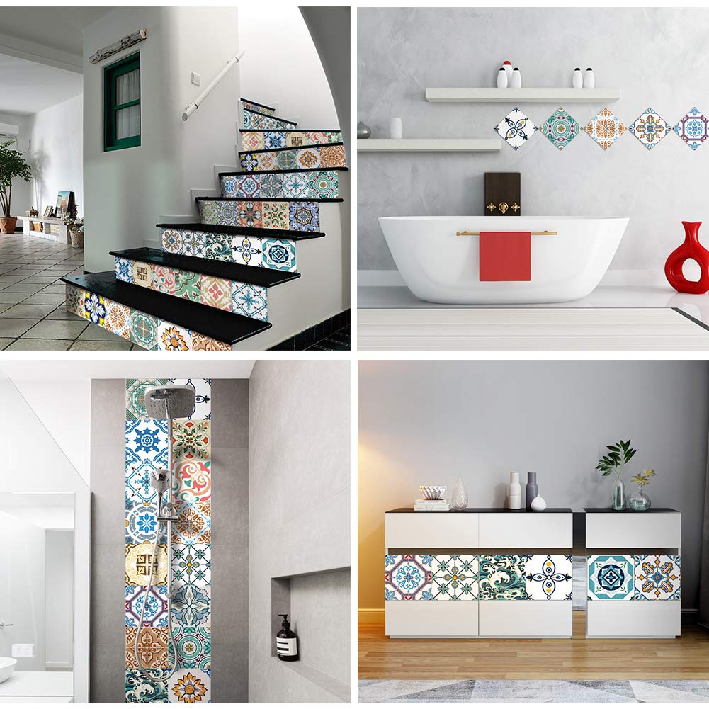 Yoillione Kitchen Backsplash Tiles Moroccan Tiles Victorian Tiles Retro