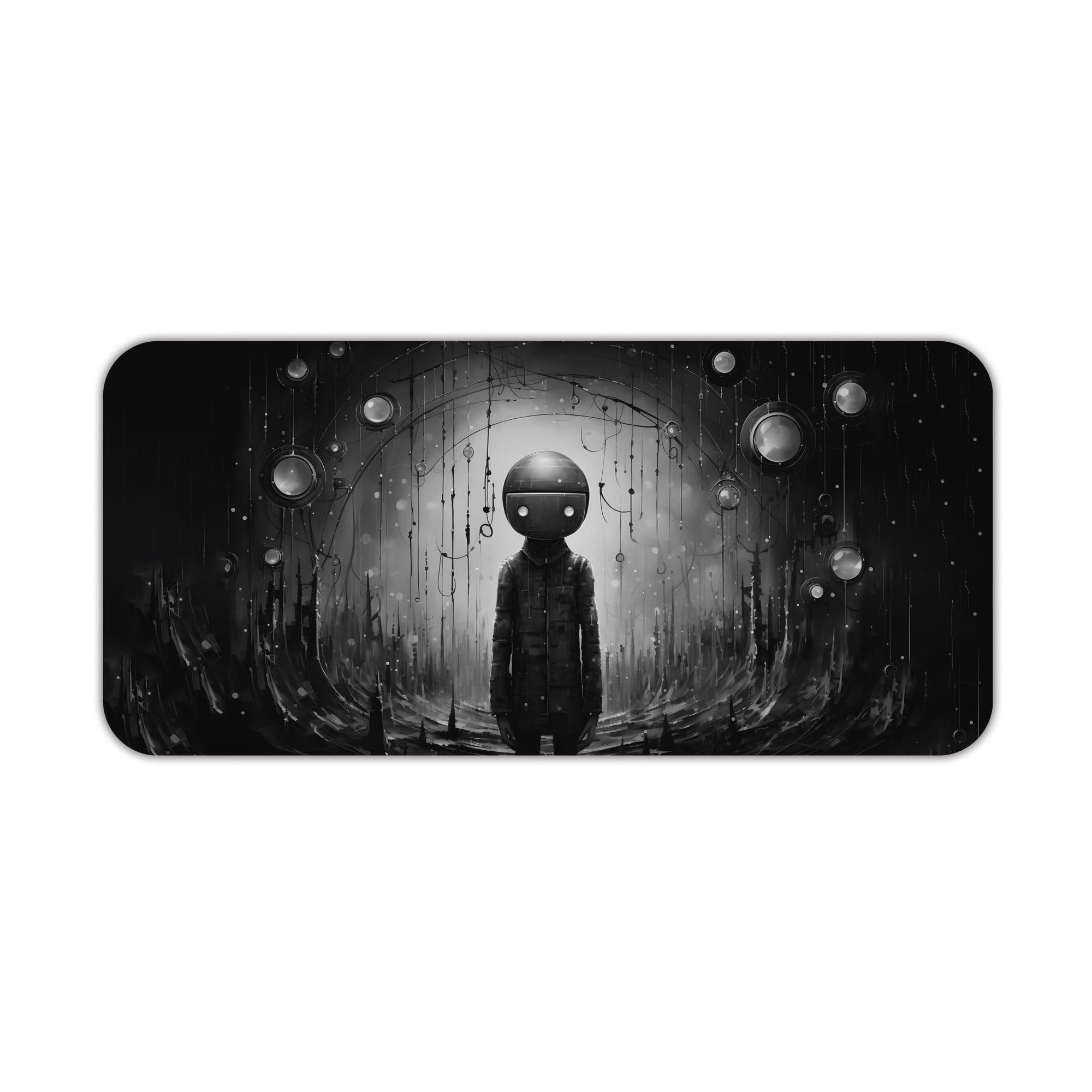 Infidu Artistic Animated Desk Mat - Space Concept Illustration Art - mpd70 - Medium - 60x28 cm (B0DB2R6S75) Amazon Price History, Amazon Price Tracker