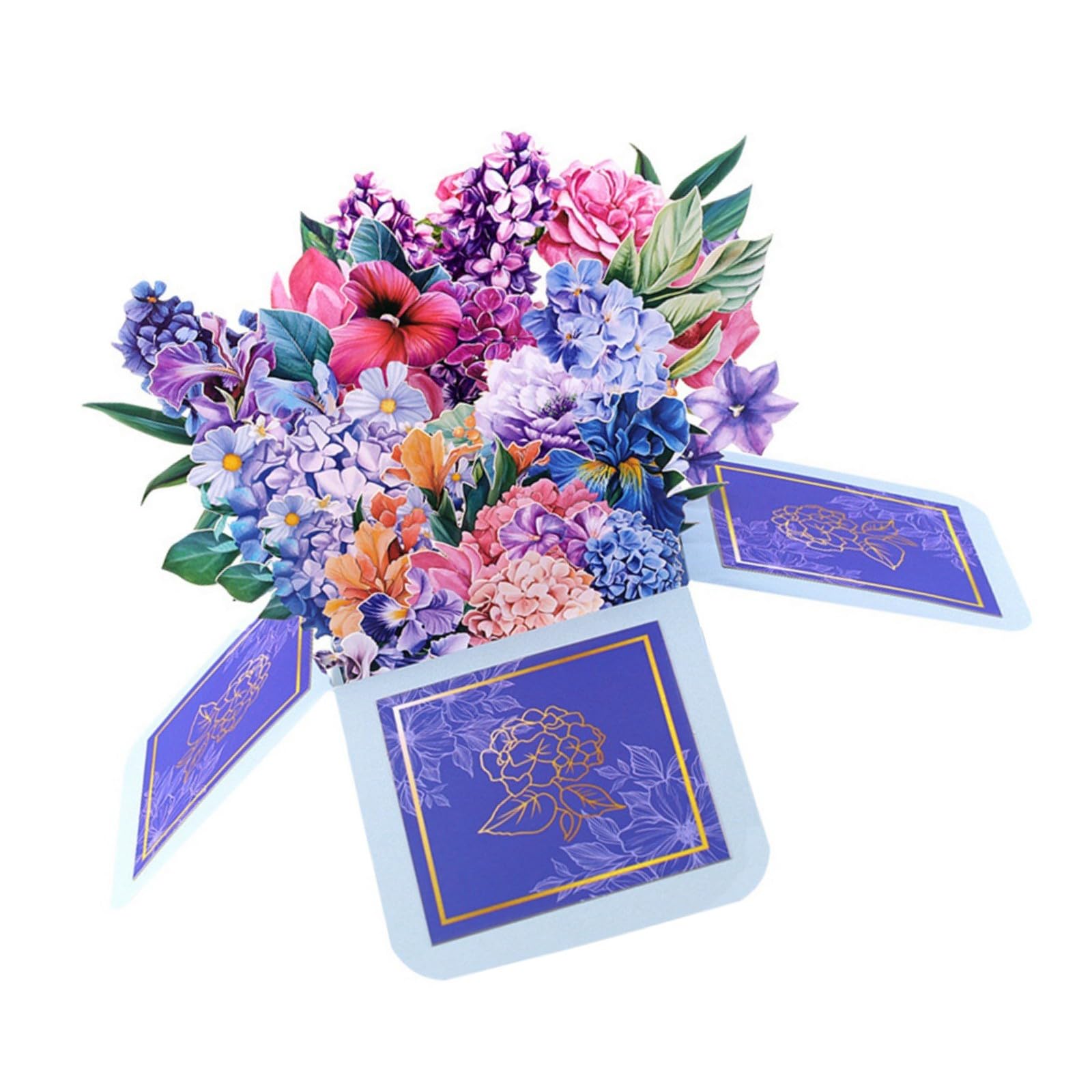 Tsophreniq Innovative Layered Birthday Card with Detachable Stand Handcrafted Using Sustainable Cardstock Materials Greeting Greeting