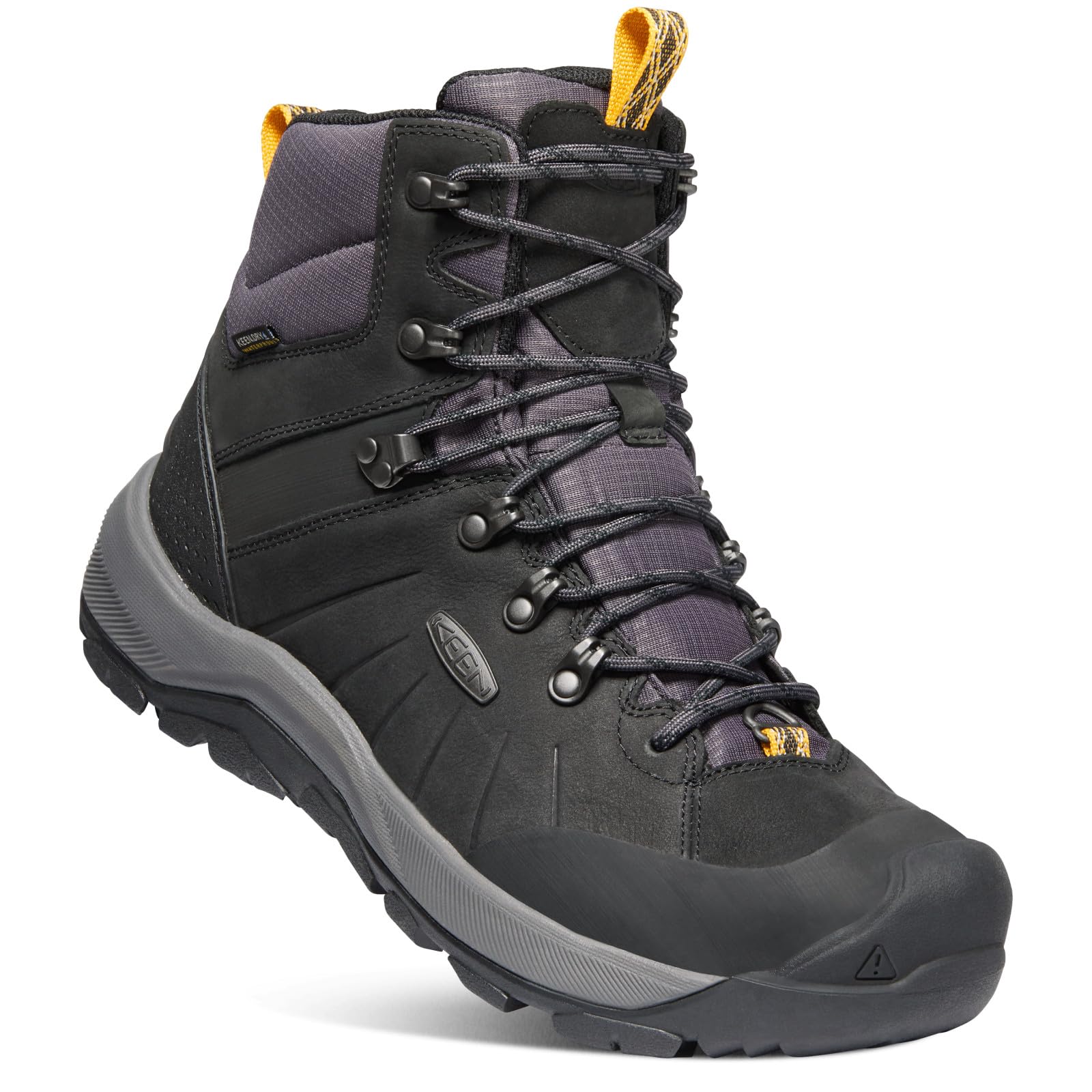 KEENMen's Revel 4 Mid Polar Snow BootsLeather Working Group
