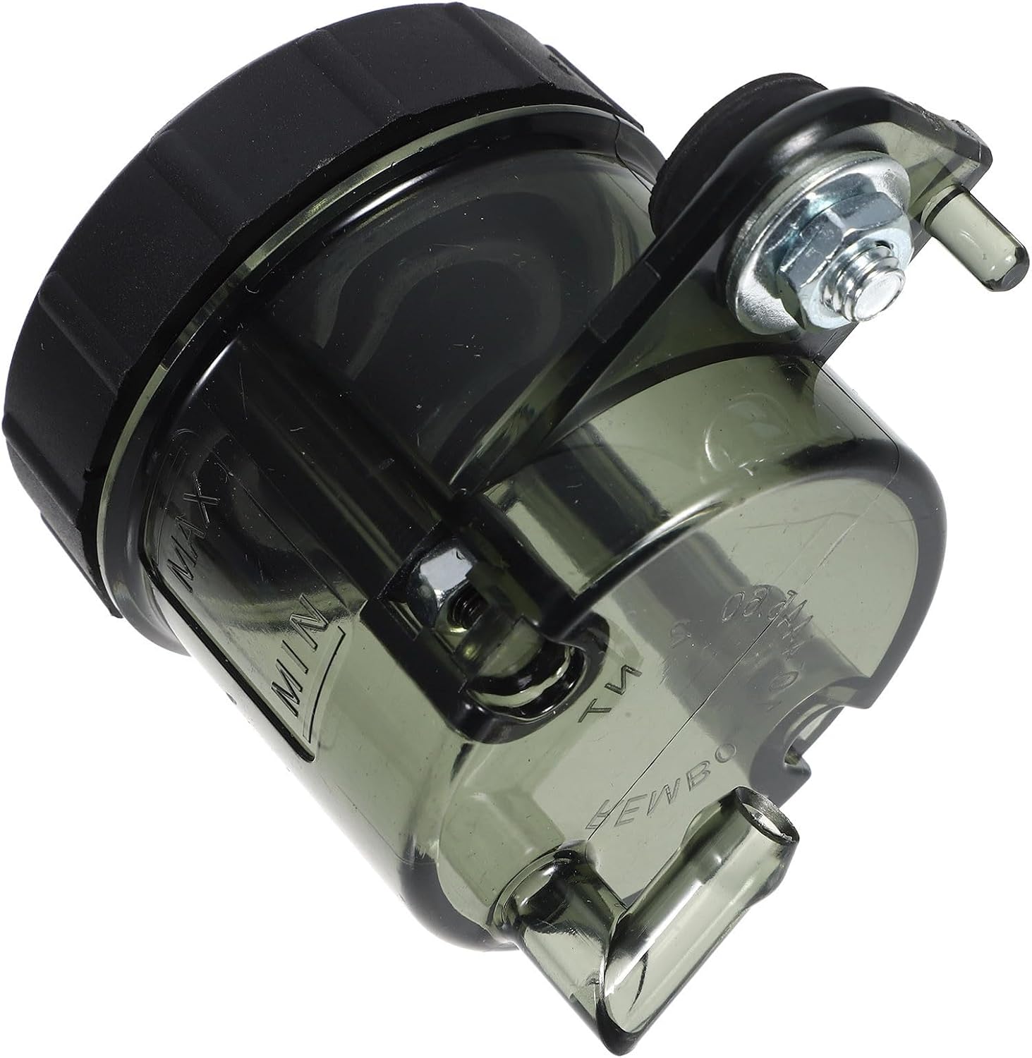 Motorcycle Front Brake Fluid Reservoir Stylish Design Replacement Part Black Plastic Material with Easy Installation and Enhanced Performance for Electric Bikes and Motorcycles