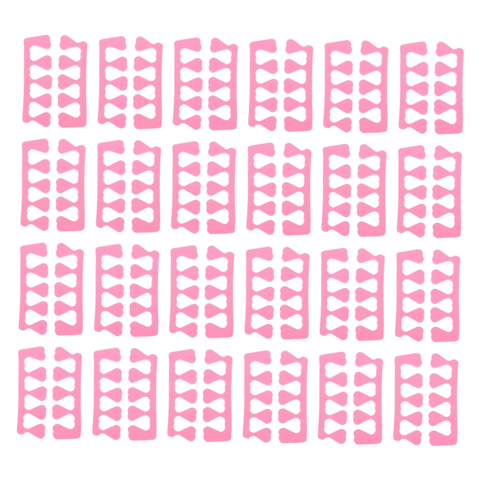Gogogmee Toe Separators for Women 100pcs Toe Spreader Nail Manicure Kit Nail Art