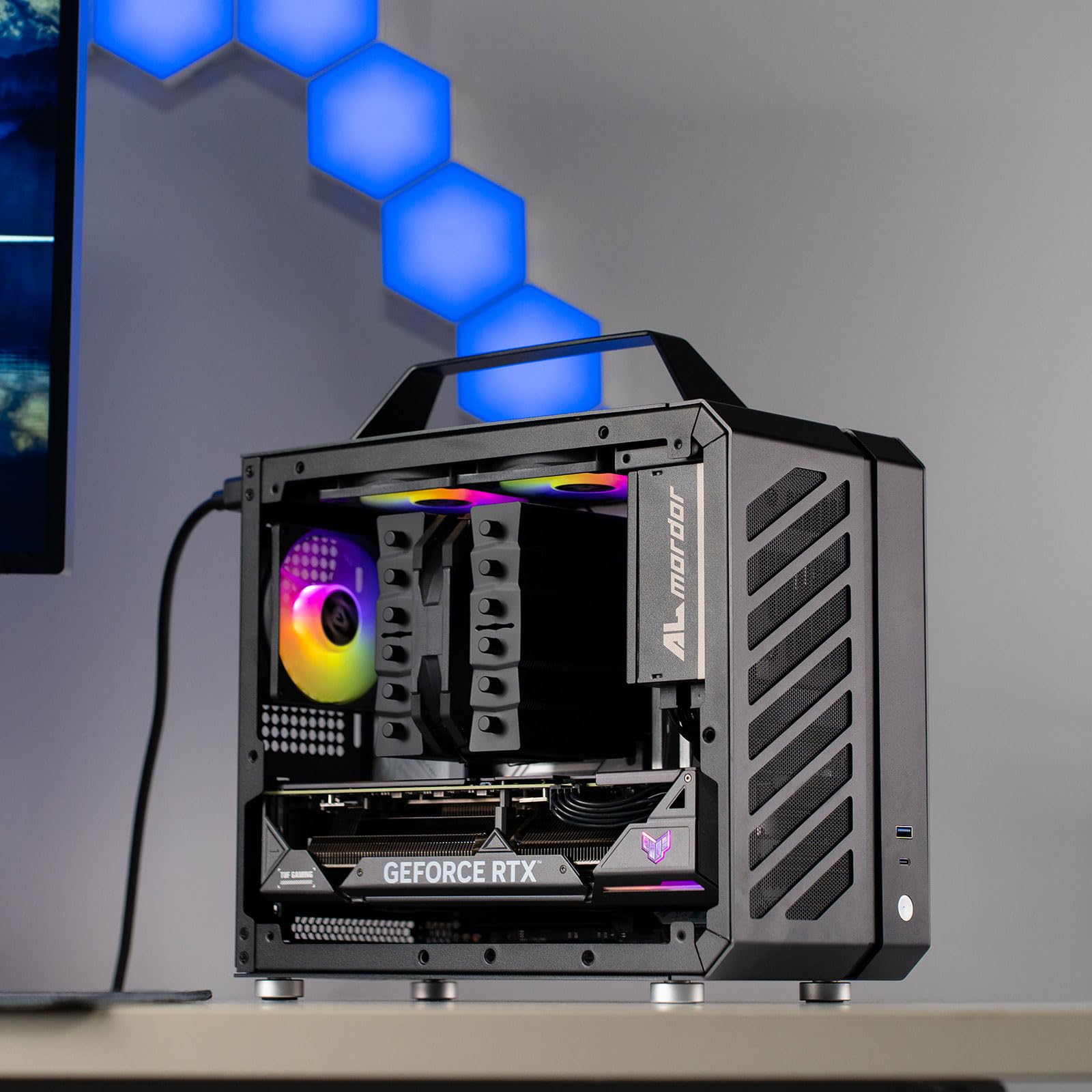 Amazon.co.jp: Mechanic Master C26 デスクトップポータブル Mini MATX