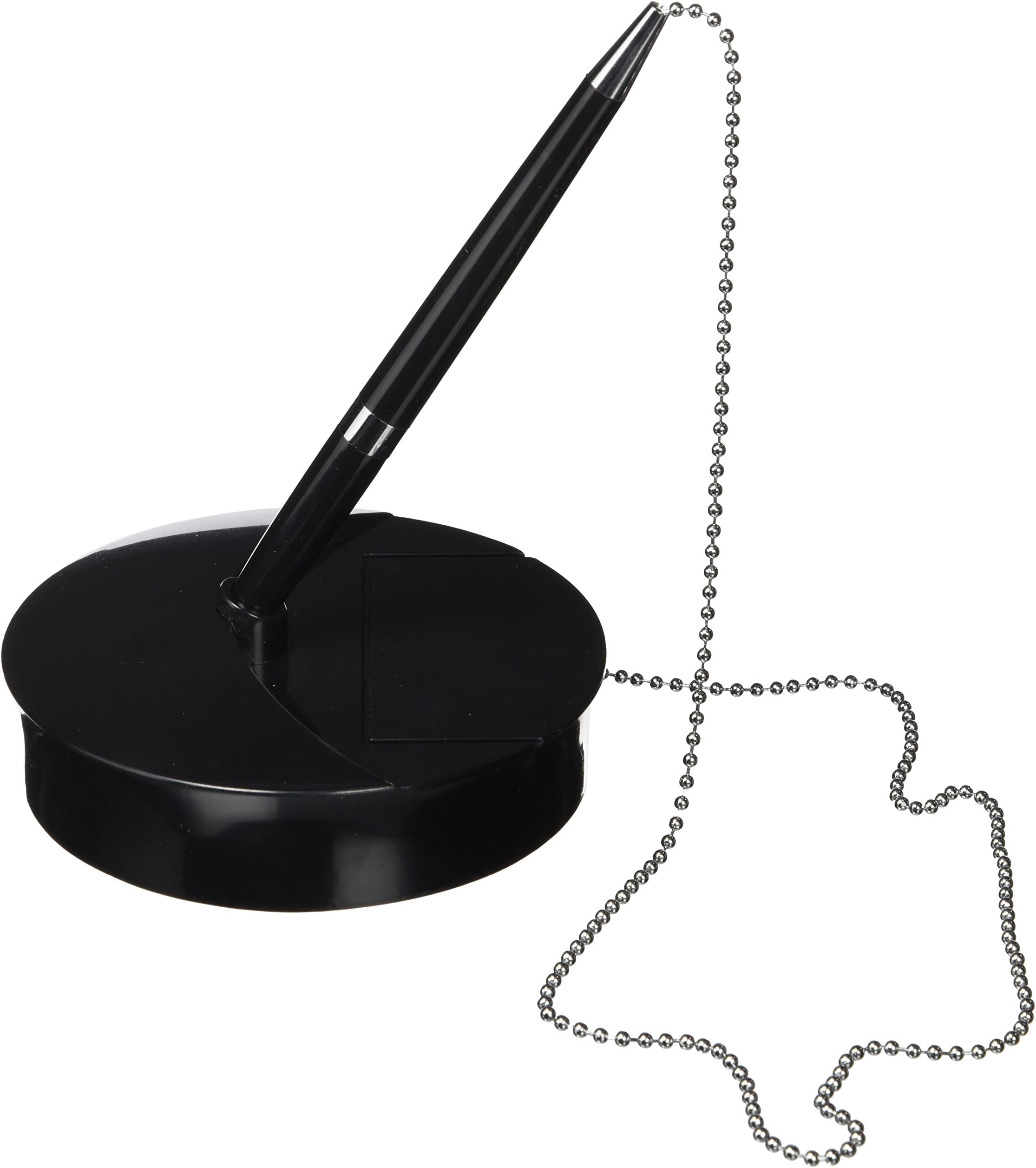 Makro Paper 785252 - Pen with Stand and Chain, Black