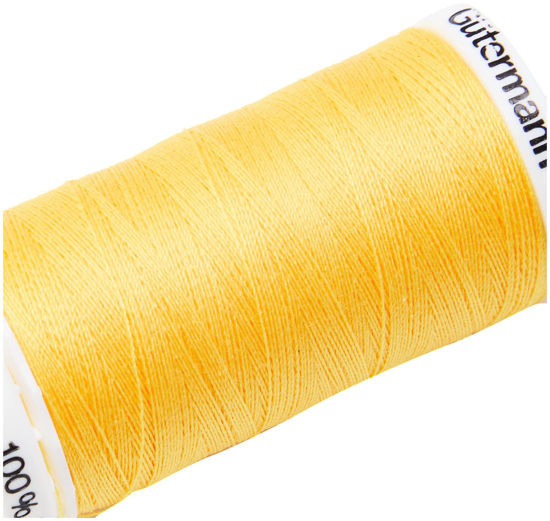 Gutermann Sew All Polyester Thread, 250 Mtr, Pineapple Yellow (0417), 5.5 x 2.7 x 2.7 cm - Image 2